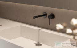 AREZZO design PALMFIELD fali mosdócsaptelep, gun metal AR-1103GM (AR-1103GM) - furdoszoba-szaniter