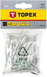 TOPEX POPSZEGECS 4.0X13, 50db, Minimum rendelés: 5cs (43E403)
