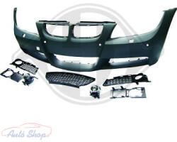 BMW E90, E91 M-Packet PDC-S , LÁMPA MOSÓS ELSŐ LÖKHÁRÍTÓ SZETT 2004-2008