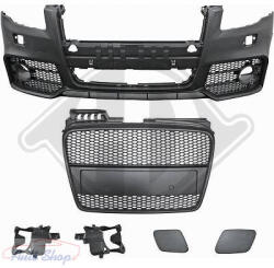  Audi A4 (B7) Első Lökhárító RS STYLE Fekete 2004 - 2008
