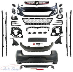  Volkswagen Golf 7 , VII (MK7) GTI Look Lökhárító szett , Diffúzor és Küszöbpár, facelift megjelenés GTI Style Évj. : 2012 - 2017