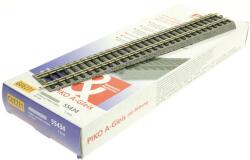 Piko 55434 Piko A ágyazatos átmenő sín talpfás Piko sínhez, 231 mm (4015615554349)