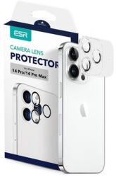 ESR kameravédő üveg 3db (lekerekített szél, extra ütésálló, extra karcálló, tokbarát, 9H, csak lencse) FEKETE - Apple iPhone 14 Pro, Apple iPhone 14 Pro Max (GP-142404)
