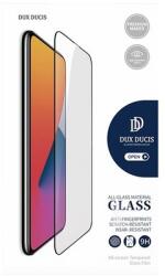 Dux Ducis képernyővédő üveg (2.5D full glue, teljes felületén tapad, tokbarát, karcálló, 0.3mm, 9H) FEKETE - Realme C33 (GP-140399)