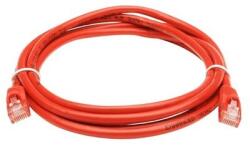  OEM RJ45 CAT6 UTP M/M adatkábel 10m LSOH piros (XUTPSZC6KAB10P) - bevachip