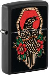 Zippo Öngyújtó, Crow Tattoo Design 48611