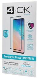 Blautel 4-OK Huawei P40 Pro/Pro+ képernyővédő üveg (3D, íves, karcálló, tokbarát, ujjlenyomat olvasó, 9H) ÁTLÁTSZÓ (PRCP4P / PRC4PP)