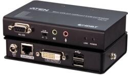 ATEN Extender Mini USB DVI HDBaseT KVM, 1920 x 1200@100m - CE611-AT-G (CE611-AT-G)
