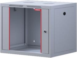 Formrack NET FORMRACK 7U Alfaline 555x450 19" fali rack szekrény - RAL7035 szürke (ALFA-7U450-GR)