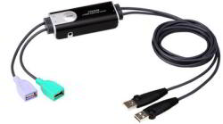 ATEN KM Switch USB Boundless kábel, 2 port - CS62KM (CS62KM-AT) - bevachip