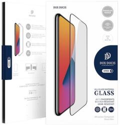 Dux Ducis képernyővédő üveg (2.5D full glue, teljes felületén tapad, tokbarát, karcálló, 0.3mm, 9H) FEKETE Samsung Galaxy A42 5G (SM-A425F) (GP-102580) - bevachip