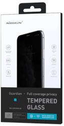 Nillkin PRIVACY Apple iPhone 13/ 13 Pro képernyővédő üveg (2.5D, full glue, teljes felületén tapad, betekintés ellen, 0.33mm, 9H) FEKETE (GP-109798)