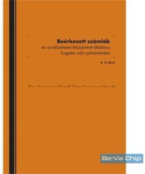 Belföldi B. 15-30/UJ 50lapos 3 Áfás beérkezett számlák és Áfa nyilván tartó (B.15-30/UJ)