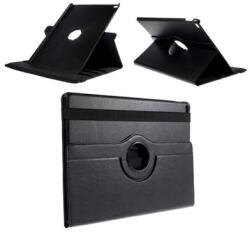 Gigapack iPad Air Plus Tok álló, bőr hatású (FLIP, 360°-ban forgatható, asztali tartó funkció) FEKETE (GP-56874)
