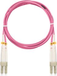 NIKOMAX optikai patch kábel LC-LC, MM 50/125, OM4, duplex, 3m , magenta (NMF-PC2M4C2-LCU-LCU-003)