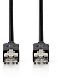 Nedis 2m Cat6 UTP Patch árnyékolt kábel, fekete (CCBW85210AT20)