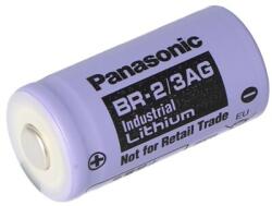 Panasonic elem (BR-2/3AGN, 3V, szén-fluorid lítium, ipari) 1db / csomag (BR-2/3AGN)