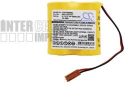 Utángyártott Cutler Hammer A06 GE Fanuc A98L-0001-0902 A06B-6073-K001 Panasonic BR-CCF2TH BR-CCF2TE series 6V 5000mAh 30Wh Li-MnO2 PLC controller akkumulátor utángyártott