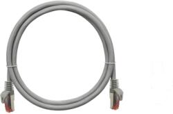 NIKOMAX Patch kábel S/FTP CAT6 LSOH, Essential Series, 3m, szürke (NMC-PC4SE55B-ES-030-C-GY) - bevachip