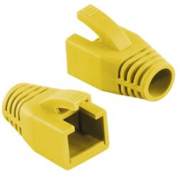 LogiLink MP0035Y RJ45 törésgátló - Sárga (50db) (MP0035Y)