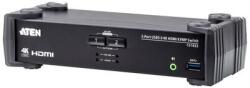 ATEN KVMP Switch USB 3.0, 4K HDMI, Dual Display, 2 port (CS1822-AT-G)