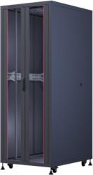 Formrack NET FORMRACK 42U Cosmoline 800x1000 19" szabadon álló rack szekrény - RAL9005 fekete (CSM-42U80100)