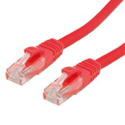 Valueline Kábel UTP CAT6 LSOH, kihúzás gátló, 10m, piros (21.99.1081-40)