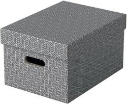 Esselte Home M méret 3db/csomag szürke tárolódoboz (628283)