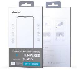 Nillkin FOGMIRROR képernyővédő üveg (2.5D, full glue, teljes területen tapad, karcálló, 0.33mm, 9H) FEKETE (GP-126442)
