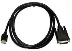 DVI kábel DVI M / HDMI M 5, 0m (XDVIKABDVIHDMI5)