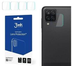 3mk Protection Samsung Galaxy A12 3MK kameravédő üveg 4db (2.5D lekerekített szél, karcálló, ultravékony, 0, 2mm, 7H) ÁTLÁTSZÓ (GP-107048)