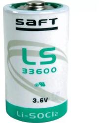 Saft LS33600 D/R20 17000mAh 3.6V ipari elem