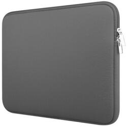 Gigapack Tok álló, textil (ütésálló belső réteg, cipzáras, univerzális, 11-12" méret) SZÜRKE (GP-110217) - bevachip