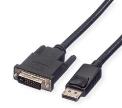 Roline DisplayPort Cable, DP-DVI (24+1), LSOH, M/M, black, 2 m; 11.04. 5772-20 (11.04.5772-20)
