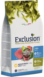 Exclusion Mediterraneo Monoprotein Noble Grain Adult Tuna Medium 12kg