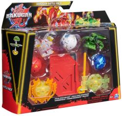 Spin Master Bakugan Set De Lupta Bruiser, Dragonoid, Hammerhead, Titanium Dragonoid Si Nillious (6066988_20142085) - carlatoys