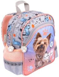 Majewski My Little Friend kisméretű kutyás hátizsák - Grey Yorki (668449) - iskolataskawebshop