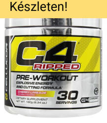 CELLUCOR C4 Ripped 30 servings 180 g Rasberry Lemonade (Málna Limonádé)