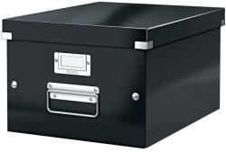 LEITZ Doboz, A4 méret, LEITZ Click&Store , fekete (60440095) - molnarpapir