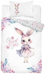  Nyuszis bambuszos ovis ágynemű (good night)