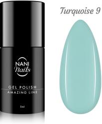 Naní Amazing Line gél lakk 5 ml - Turquoise