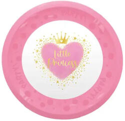 Procos Hercegnők Little Princess micro prémium műanyag lapostányér 21 cm (PNN96277)