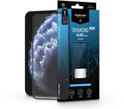 MyScreen Apple iPhone X/XS/11 Pro edzett üveg képernyővédő fólia - MyScreen Protector Diamond Glass Lite Edge2.5D Full Glue - fekete - bluedigital