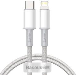Baseus Data PD20W Lightning - USB-C kábel - 2m - fehér
