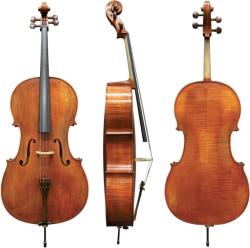 GEWA Gs403060.100 4/4 Koncert Cselló Meister Drechsler