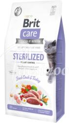 Brit Care STERILISED - WEIGHT CONTROL KACSA & PULYKA Hipoallergén, Gabonamentest 2 KG