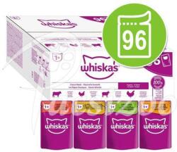 Whiskas ALUTASAKOS MACSKAELEDEL szárnyas válogatás aszpikban 4x100g