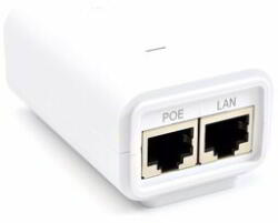 Ubiquiti Adapter - POE-24-7W-G-WH - 24V 0.3A Gigabit POE és LAN Port, Fehér (POE-24-7W-G-WH) - bevachip