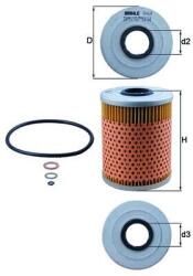 MAHLE Filtru ulei MAHLE OX 68D (OX 68D) - automobilus