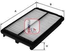 SOFIMA Filtru aer SOFIMA S 4490 A (S 4490 A) - automobilus